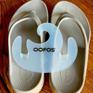COPY - NWOT 🎉OOFOS Oomega platform Sandel.Size8Women.Recovery Sandal.Walking on…